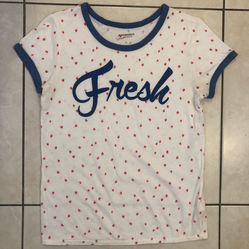 *FREE with Bundle* Strawberry Ringer Tee
